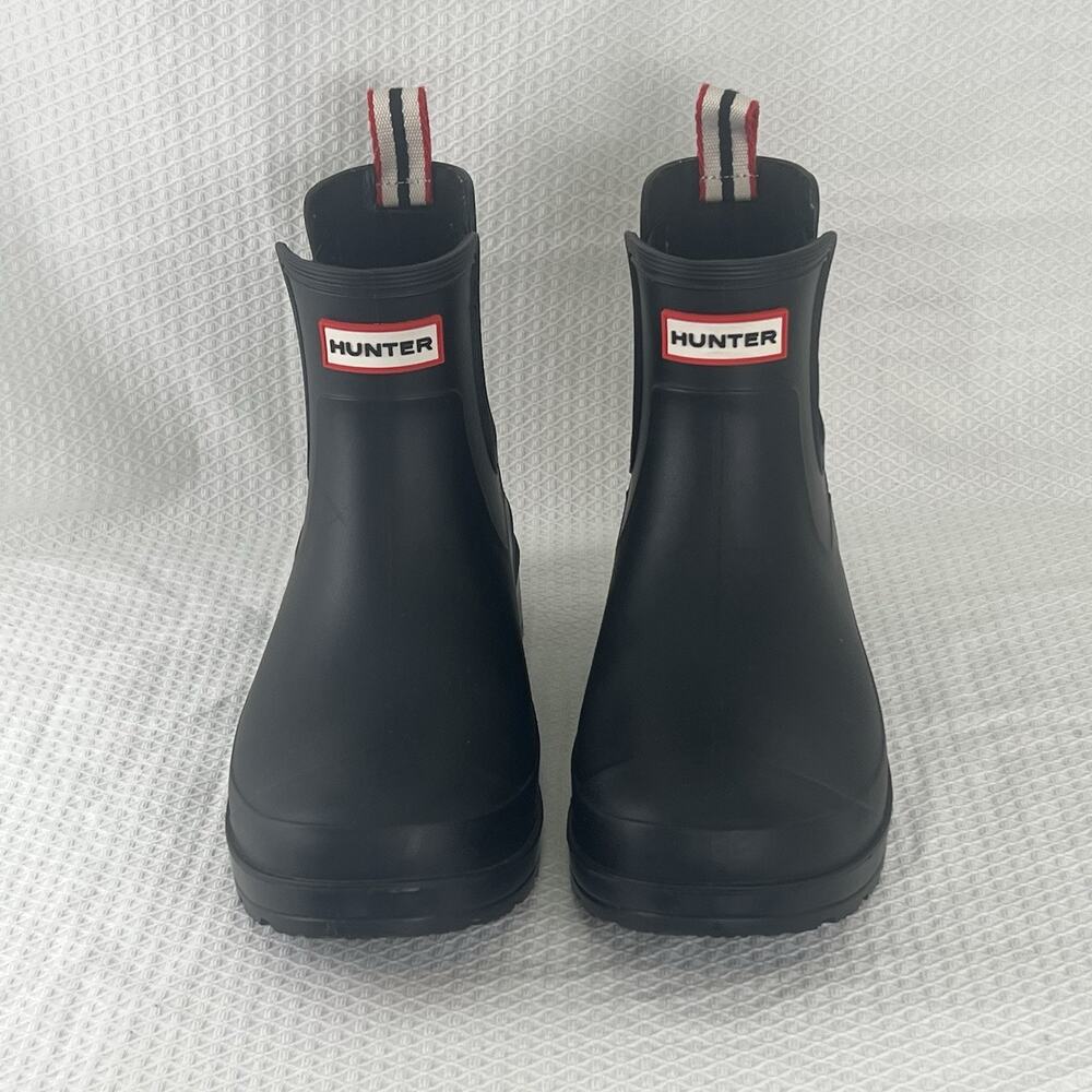 Hunter Original Chelsea Rain Boots Black Women’s US 9 EU 40/41 Waterproof - Picture 6 of 11